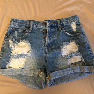 Jean shorts
